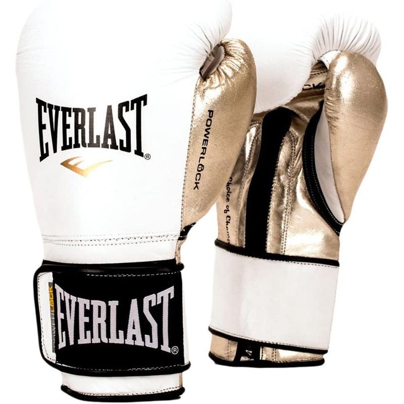EVERLAST グローブ POWER LOCK ホワイト/ゴールド　16oz EVERLAST グローブ POWER LOCK ホワイト/ゴールド 16oz Everlast